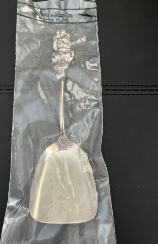 NUEVO EN PAQUETE~CUCHARA CUCHARA CUCHARADA DE AZÚCAR ROSA ARLEQUÍN PLACA PLATEADA CAÑA Y BARTON  - Imagen 2 de 6