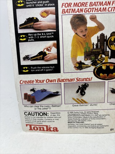 1990 Tonka Batman R.P.M.s Real Performance Machines Joker Launcher 1951 - Picture 11 of 12