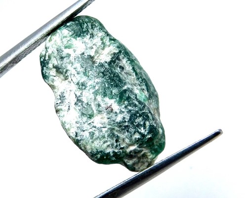 15,50 CTS PIETRA PREZIOSA GREZZA SMERALDO VERDE BELLA NATURALE .653 - Foto 4 di 5