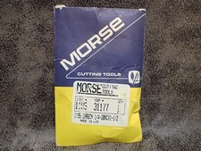 NEW Morse 31177 1/4"-20 Carbon Steel Round Adjustable Die, 1 1/2" OD (BN252)