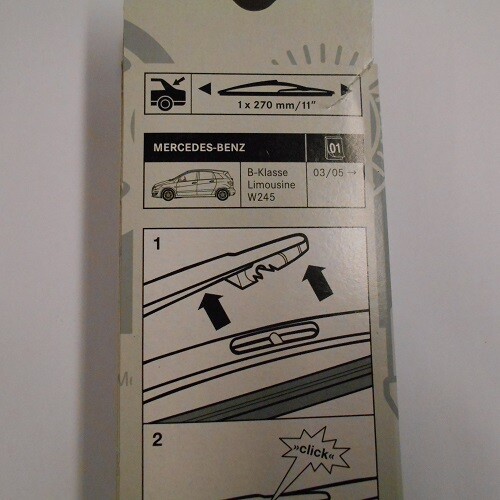 Wischerblatt Mercedes-Benz original Scheibenwischer B-Klasse W245 hinten - Bild 6 von 7