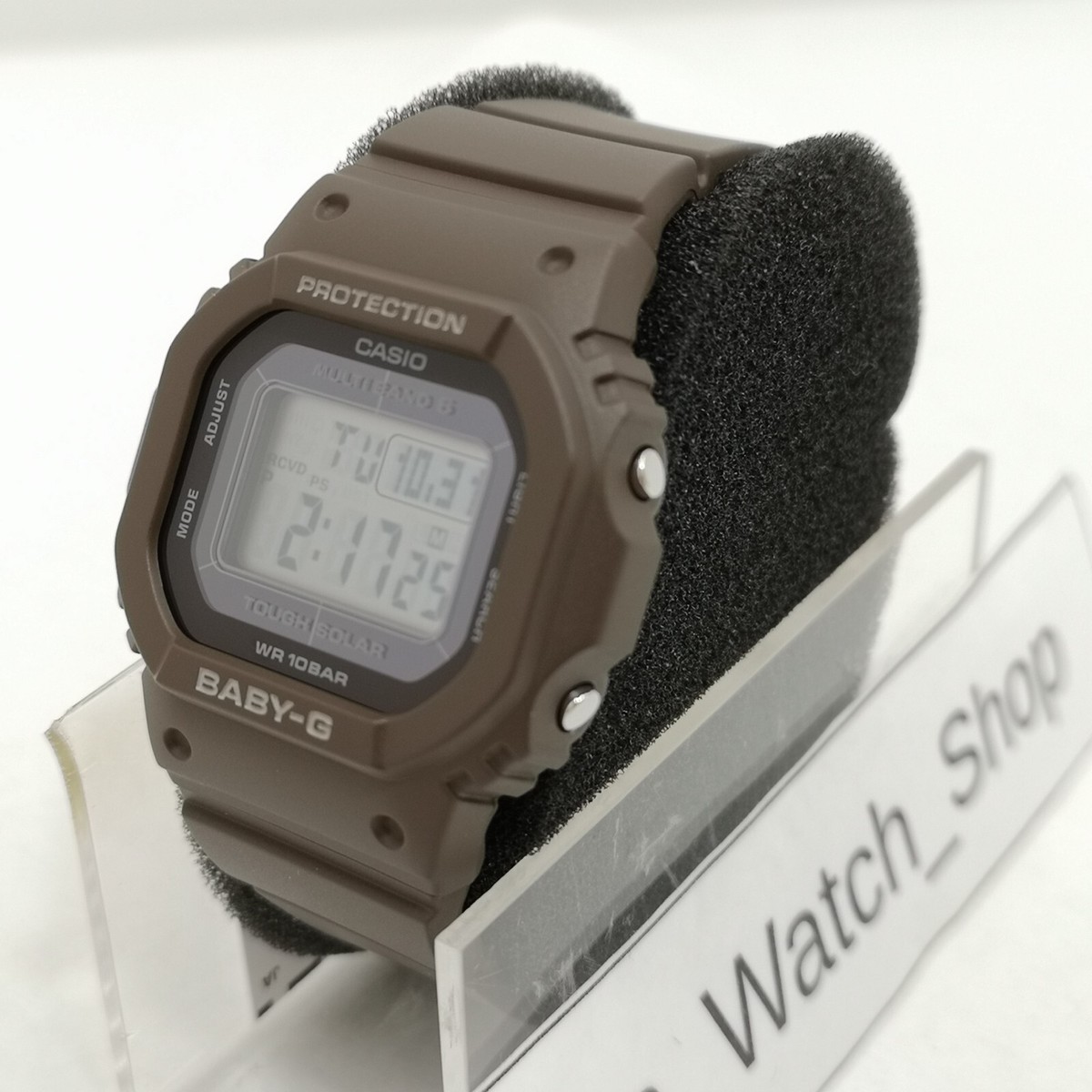 Casio Baby Gee Watch Radio Solar BGD 5650 5JF Women s Brown