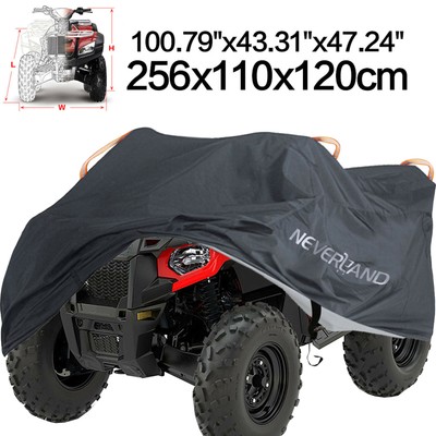 XXXL 190T Waterproof ATV Cover Universal For Polaris Honda Yamaha Can-Am Suzuki