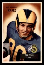 1955 Bowman Football #43 Tom Fears GD *f1