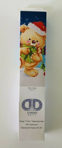 Diamond Dotz Nieve Danza Oso Arte Kit Pintura Bordado Navidad Regalo 27 x 35 cm - Imagen 2 de 5