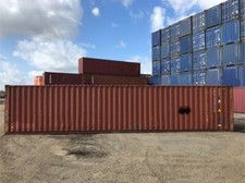 Used 40' High Cube Steel Storage Container Shipping Cargo Conex Seabox Charlesto