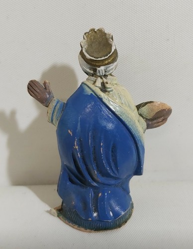 05694 Pastorello presepe - Statuina in plastica - Re Magio - Picture 3 of 7