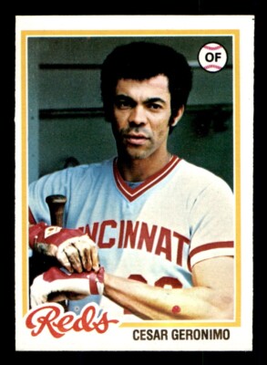 1978 Topps Baseball #354 Cesar Geronimo NM *d4