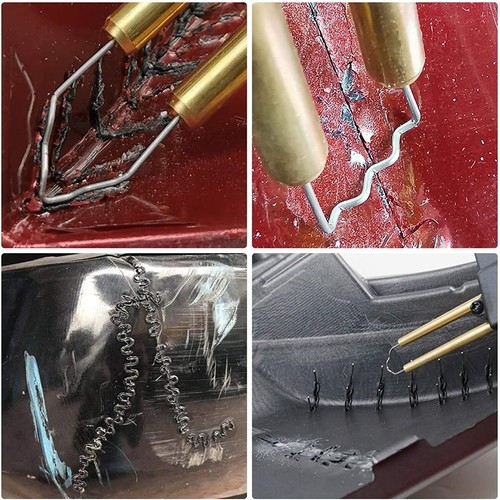 800PCS Graffette Caldo,graffette saldatura plastica,Auto Paraurti Plastica Salda - Foto 7 di 7