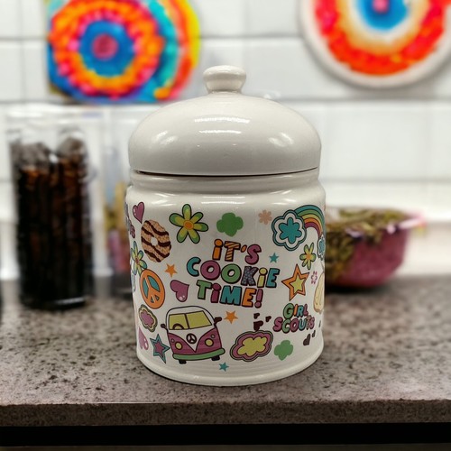 Girl Scouts Rock! Girl Scout Cookie Jar 2019
