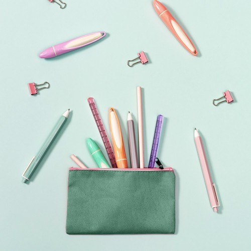 50x Estuche para lápices para niños Papelería Maquillaje Bolsa de almacenamiento Regalos de devolución de cumpleaños - Imagen 6 de 6