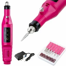 New Professional Electric Nail File Drill Manicure Tool Pedicure Machine Set kit