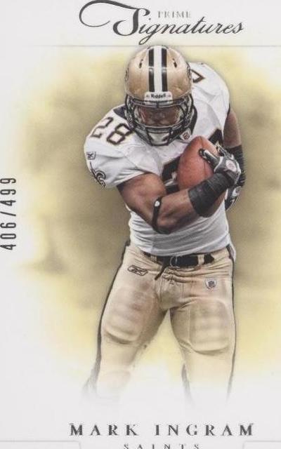 2012 Panini Prime Signatures Mark Ingram #29 - 1 of 2