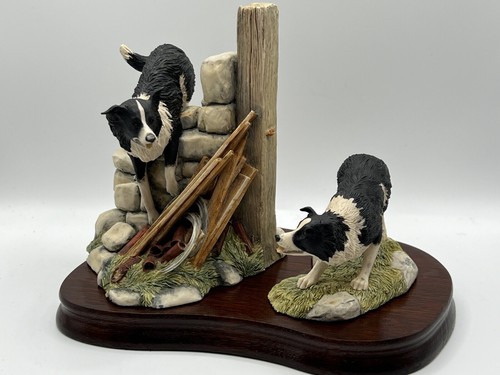 Border Fine Arts Collie Dogs 'TODAS LAS COSAS SABIAS Y MARAVILLOSAS' "Bob & Sweep" JH58 - Imagen 5 de 24