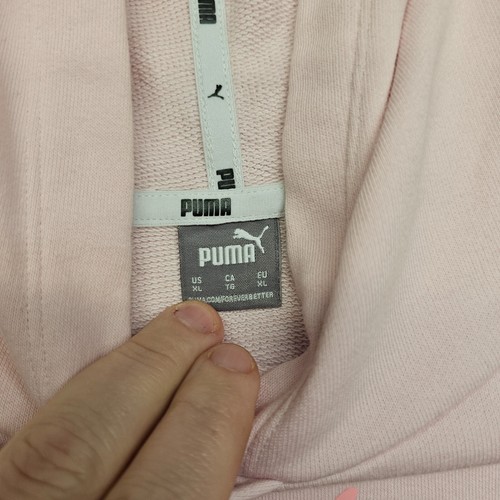 Puma Pullover Womens Youth XL Long Sleeve Hooded Oversided Casual - Picture 8 of 16