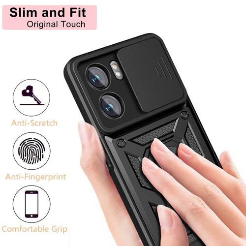 For OPPO A79 A78 A58 A38 Reno11F A60 Shockproof Ring Case CamShield Lens Cover - Picture 7 of 70