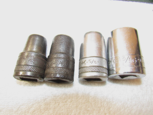 Vintage S-K Tools 3/8 Drive Socket Set SAE & 1/2 Drive Sockets 22 pc. - Bild 7 von 10