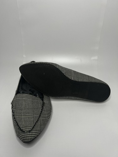 Time and Tru Women's Loafers Flats Slip On Shoes Size 8.5 in Black And White - Picture 5 of 8