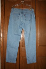 VTG Women's LEVI'S 550 Relaxed Tapered Soft Denim Jeans Size 14M NM