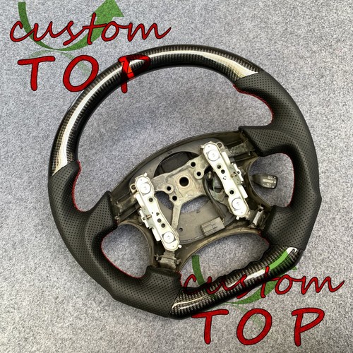 Fit For Subaru Impreza WRX 2002 2003 2004 Real Carbon Fiber Steering Wheel - Bild 7 von 7
