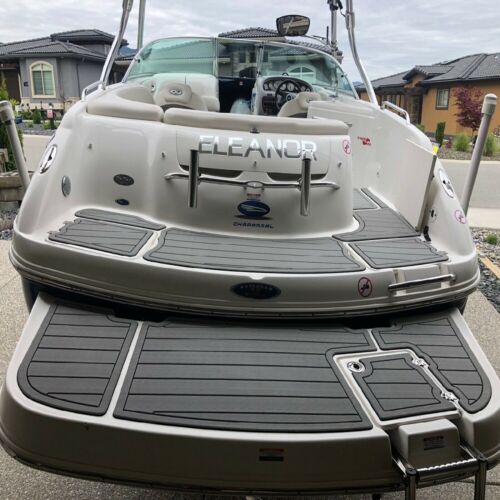 2009 Chaparral 244 Sunesta Swim Platform Cockpit Boat EVA Foam Teak Flooring Pad - Picture 8 of 24