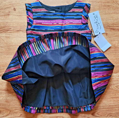 Neu mit Etikett Pippa & Julie Kleinkind Mädchen Kleid Größe 2T bunt Party Ostern Gänseblümchen - Bild 7 von 10