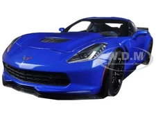 2016 CHEVROLET CORVETTE C7 Z06 LAGUNA BLUE TINCOAT 1/18 BY AUTOART 71265
