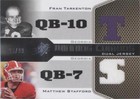 2010 SPx Fran Tarkenton Matthew Stafford #WC-TS