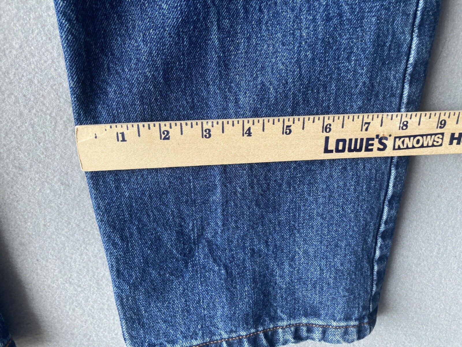 Vintage Guess Jeans Mens 36x34 Blue Classic 001 F… - image 7