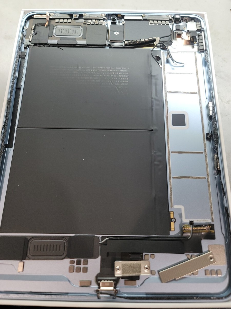 Ipad Air 4th Back Housing Blue , Model A2316 ,With Battery