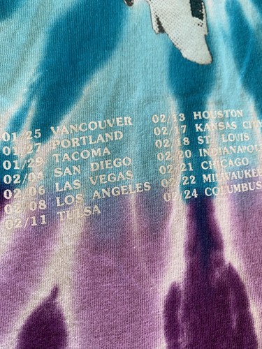 Astroworld Tour Wish You Were Here Tie Dye LS Shirt Travis Scott. L - Picture 9 of 9