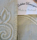Colchas Domingos Matelasse Pale Green Pillow Sham 25" X 30" Portugal