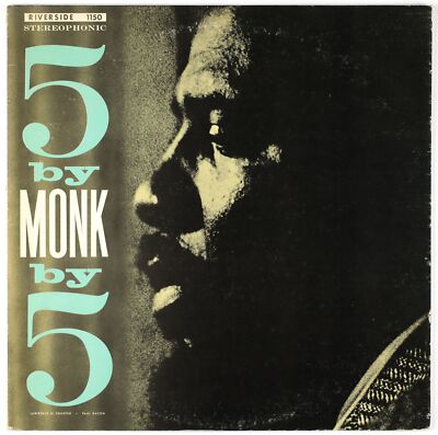THE THELONIOUS MONK QUINTETT - 5 By Monk By 5 - 1975 Japan LP