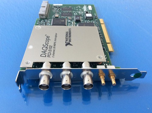 NATIONAL INSTRUMENTS PCI-5102 DAQSCOPE 2 CHANNEL,20 MSPS 8-BIT  (AT24J) - Picture 5 of 6
