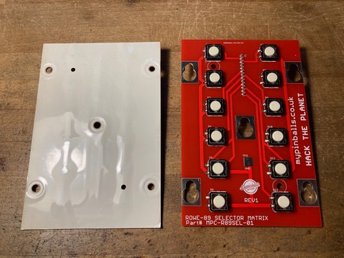 New ROWE-89 Selector Matrix PCB (AMI) - Replace that worn out keypad - Picture 1 of 2