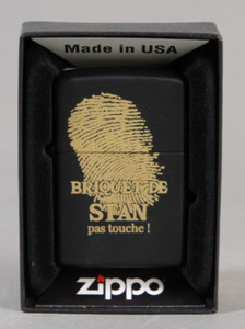 ZIPPO Black Matte 60001195 | Feuerzeug Lighter Made in USA | Schwarz matt