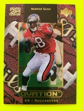 1999 Upper Deck Ovation Warrick Dunn #55 Tampa Bay Buccaneers