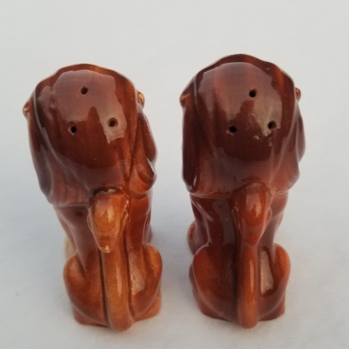 Vintage Lion Salt Pepper Shakers 3" Japan - Picture 6 of 9