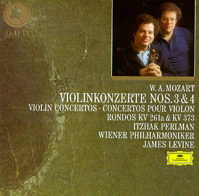 Itzhak Perlman / James Levine - Mozart: Violin Con... (CD 1991) - Picture 1 of 1