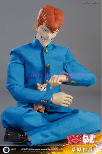 Figura de acción Asmus Toys Yuyu004 1/6 Yuyu Hakusho Kuwabara Kazuma edición de lujo - Imagen 4 de 12