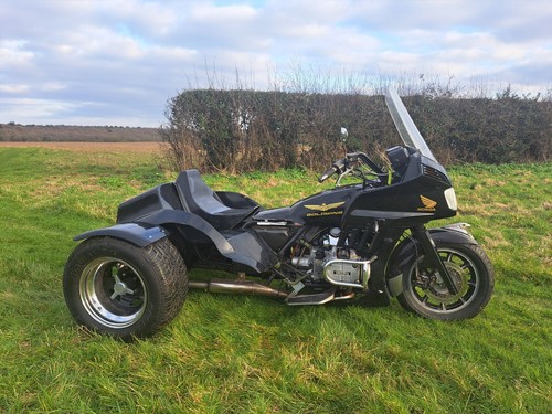 Honda Goldwing 1200 trike project 1200cc Black road legal trike DEPOSIT TAKEN - Picture 3 of 24