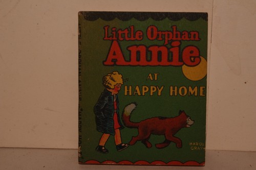 KLEINE WAISE ANNIE AT HAPPY HOME VON HAROLD GRAY WEE KLEINE BÜCHER WHITMAN 1934