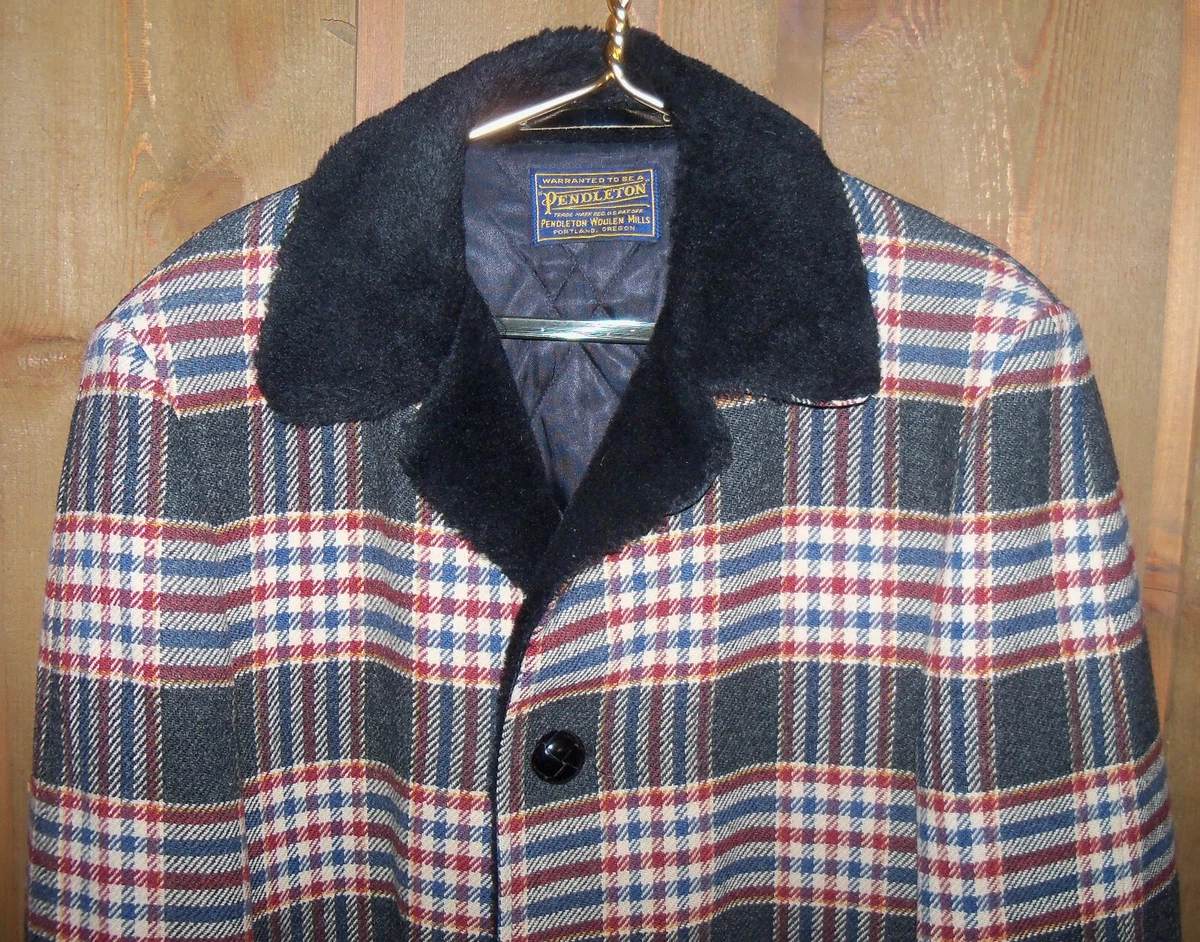 Pendleton clearance plaid coat