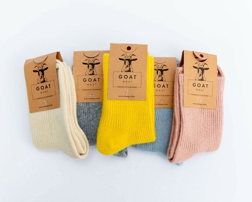 5 Pairs Cashmere socks. Goat 100% Wool Warm Cosy Very soft and delicate US 5-9 - Picture 7 of 23