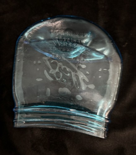 Spoon Rest Ball Mason Pint Size Blue Jar Melted w/BALL LOGO - American Heritage - Picture 10 of 12