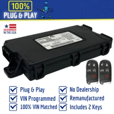 2015-2018 Dodge Challenger Hub Receiver RF WIN Module Programmed w/ keys