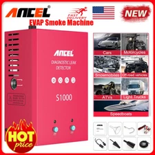 Car Smoke Leak Detector Smoke Machine Automotive Truck EVAP System Diagnostic US