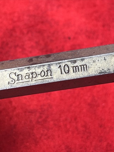 SNAP ON TOOLS METRIC ALLEN HEX L-SHAPED 10mm - USA (t68) - Picture 2 of 3