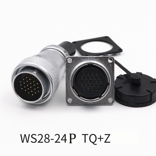 WS28 Waterproof Connector 2-35Pin Solder Male&Female Aviation Bulkhead Wire Plug - Picture 19 of 49
