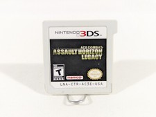 Nintendo 3DS Ace Combat Assault Horizon Legacy 2011 Cartridge Tested
